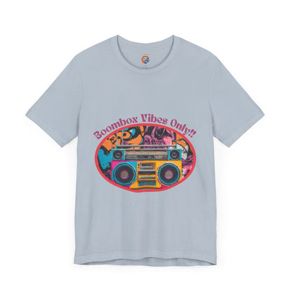 Retro Tee - Boombox Vibes Only