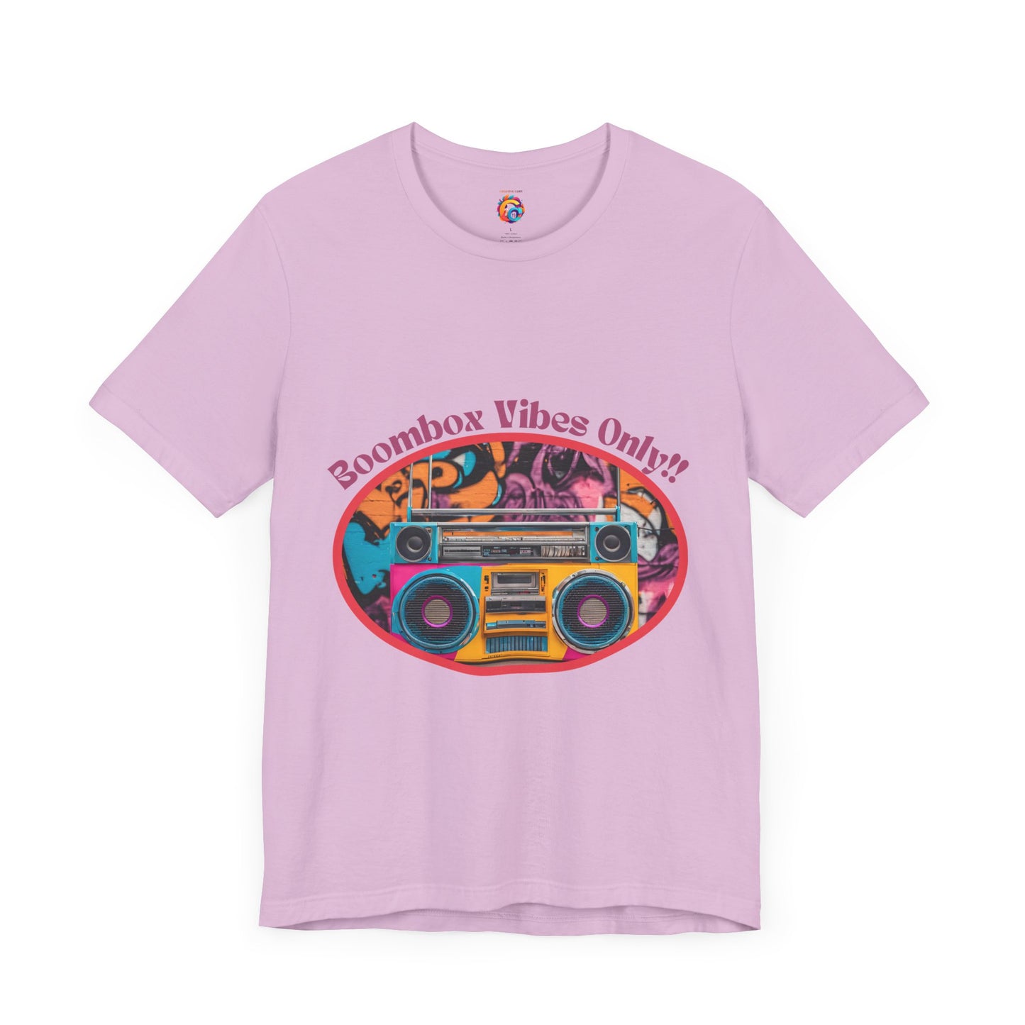 Retro Tee - Boombox Vibes Only