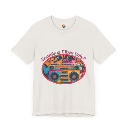 Retro Tee - Boombox Vibes Only